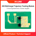 HLK-LD2460 2T4R 24G Millimeter Wave High-precision Multiple Targets Human Perception Trajectory Tracking Radar Sensor Module